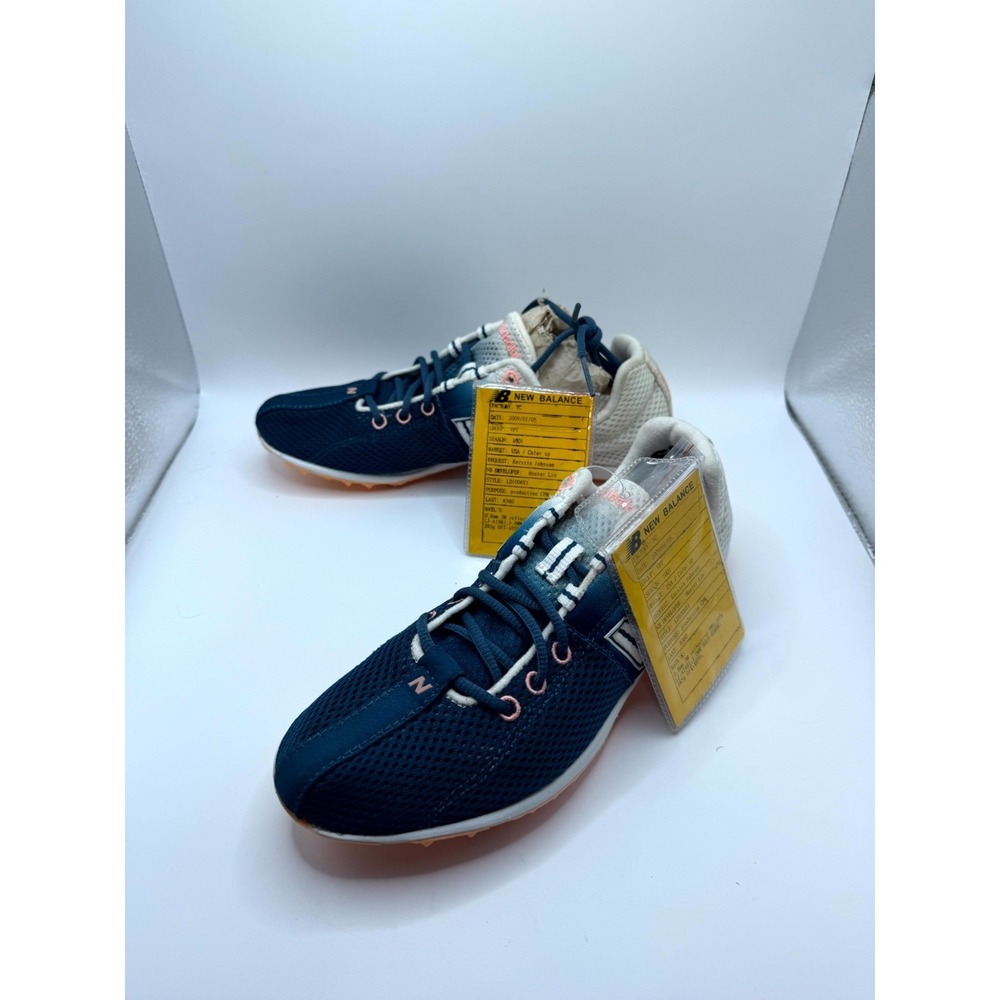 New Balance 1006 Long Distance LD1006Y1 Women 7 Sneaker Navy Spike Running Shoes
